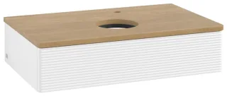 Villeroy & Boch Waschtischunterschrank Antao K08_5 800x190x500mm mit Struktur FK/AP: MT/1 K08151MT
