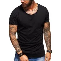behype T-Shirt MSOHIO mit Rundhals-Ausschnitt Herren Crew-Neck Shirt