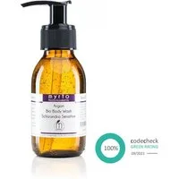 myrto Naturkosmetik Duschgel Argan Body Wash Schizandra Sensitive - ohne Duftstoffe, 3-in-1 Produkt, Duschgel, Shampoo, Rasiergel, ohne Duftstoffe