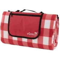 Picknickdecke Picknickdecke 200x200 cm wasserdicht isolierend abwaschbar, Rot, eGenuss