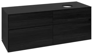 Villeroy & Boch Waschtischunterschrank Collaro C047B0 1400x548x500mm m. Bel. 4 Ausz. Waschtisch re B C047B0AB