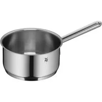 WMF Kasserolle Aparto Stielkasserolle, 16 cm, Cromargan Edelstahl rostfrei 18/10 (Aparto Stielkasserolle, 1-tlg., 16 cm), tropffreies Ausgießen, TransTherm-Allherdboden, hochglanzpoliert