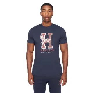 Henleys - "Belton" T-Shirt für Herren (Marineblau)