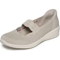Skechers ARYA Ballerina Freizeitschuh, Schlupfschuh mit Handsfree Slip-Ins Funktion