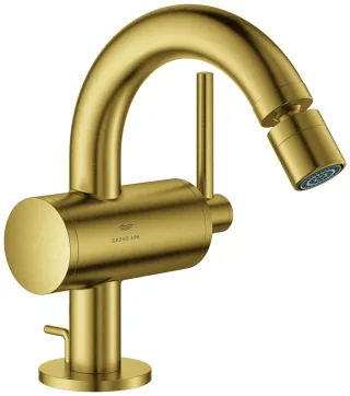 GROHE Einhand-Bidetbatterie Atrio 24364 cool sunrise gebürstet, 24364GN0 24364GN0