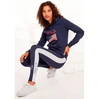 H.I.S Kapuzensweatshirt mit Logodruck und Kängurutasche, Loungeanzug, Hoodie