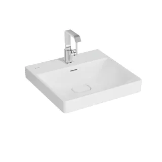 VitrA New Metropole Waschtisch wandgebunden rechteckig 50 x 47 cm mit Hahnloch,7525B401-7210 7525B401-7210