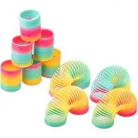 Betzold Lernspielzeug Regenbogenspirale Treppenläufer, 10 Stück