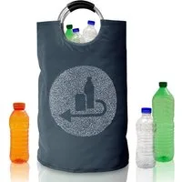 Dimono Flaschensammler Dimono Flaschensammler – Faltbarer Pfandbehälter & Leergutkorb (Leergut-Korb & Spielzeugbeutel, Faltbarer Haushalts-Organizer), Recycling Pfandbehälter