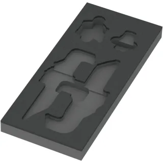 Wera 9840 Schaumstoffeinlage Winkelschlüssel Set 1, ohne Werkzeug - 05137340001