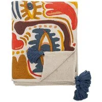 Bloomingville Tagesdecke Bloomingville Horus Decke, Orange