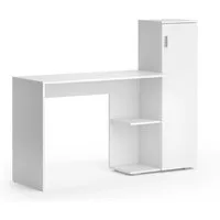 Vicco Schreibtisch Ritz, Weiß, 141.2 x 45.2 cm (1-St)