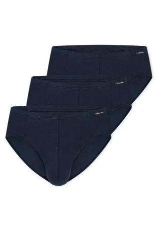 SCHIESSER - 3PACK Supermini dunkelblau - Gr. - 7