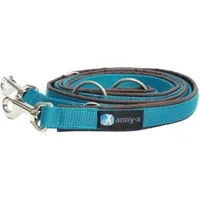 AnnyX Führleine Annyx Führleine Classic Bolt Fun 4fach verstellbar, Nylon (1-tlg), Aus abriebfesten Materialien