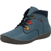 Rieker Schnürboots Stiefelette, Casualboots, High Top Sneaker mit Innenreißverschluss