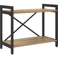 vidaXL Bücherregal Bücherregal 60 x 30 x 50 cm Holzwerkstoff Artisan-Eiche, 1-tlg.
