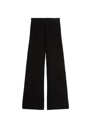 Marc OPolo Casual - Ajour-Pants wide Black - Gr. - M