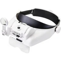 TOOLCRAFT Handlupe TOOLCRAFT TO-7440588 LED-Kopflicht mit LED-Beleuchtung Vergrößerungsf