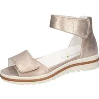 Waldläufer HAKURA Sandale, Sommerschuh, Sandalette, Keilabsatz, in Komfortweite H (sehr weit)