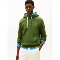 Tommy Hilfiger Hoodie ESS SEASONAL FLEECE HOODY mit Kapuze und Kängurutasche unifarben, casual, regular fit, Baumwollmix, Kapuze