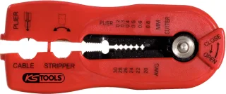 KS Tools Multifunktions-Abisolierwerkzeug - 115.1251