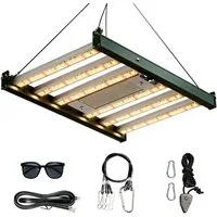 CannoBox Pflanzenlampe Pflanzenlampe GrowLampe LED Light UV+IR Growzelt, LED fest integriert