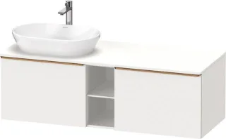 Duravit D-Neo Konsolenwaschtischunterbau wandhängend Weiß Matt 1400x550x459 mm - DE4950L04180000 DE4950L04180000