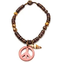 COLLEZIONE ALESSANDRO Kette mit Anhänger Peace, Peace Symbol