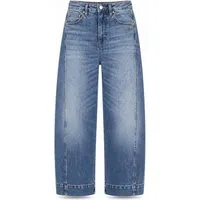 GANG Gerade Jeans - 94SINA - Damen Baggy Jeans - Wide Leg Jeans - Loose Fit Denim - High