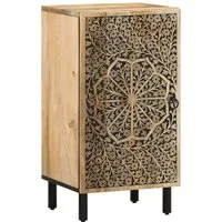 vidaXL Beistellschrank Beistellschrank 40x33x75 cm Massivholz