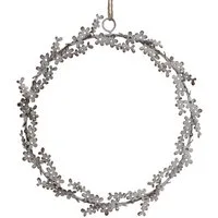 Florists Products Hängedekoration Romantischer Deko-Kranz aus Metall für Tür und Fenster