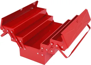 KS Tools Werkzeugkiste Metall, 5 Fächer - 999.0120
