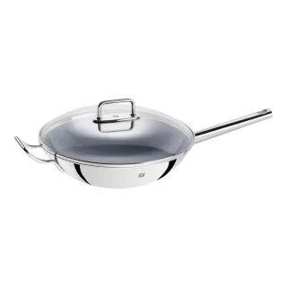 ZWILLING Plus Wok, 32 cm, 18/10 Edelstahl, Keramikbeschichtung
