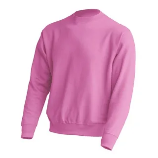 JHK - Sweatshirt Rundhalsausschnitt für Herren/Damen Unisex (Pink)