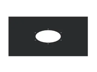 DALLMER Anschluss-Manschette 65, EPDM, 500 x 500 mm 790224
