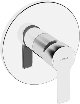 Hansa Funktionseinheit mit Dekorset Brausearmatur Hansaligna 8387, verchromt, 83879503 83879503