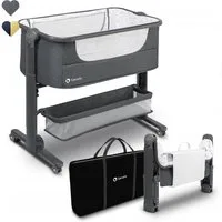 lionelo Baby-Reisebett Timon,  3in1  ZUBEHÖR  Tasche Aluminium Rahmen PRESTIGE Matratze
