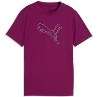 PUMA T-Shirt TAD ESS LOGO GRAPHIC TEE G für Jugendliche, Kurzarm, sportlicher Stil