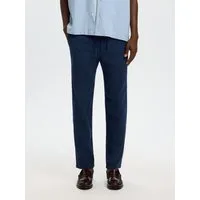 Selected Chinohose SLH172-SLIMTAPE BRODY LINEN PANT NOOS Baumwollmischung, slim fit