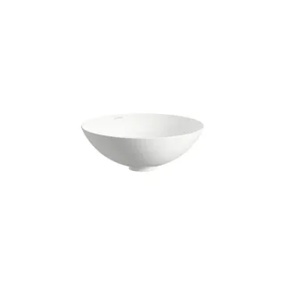 Laufen CLASSICS Waschtisch-Schale H512CL20001121 rund o. Hl. o.Ül. weiß