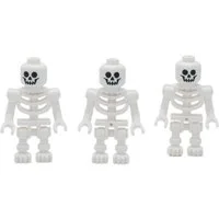 LEGO® LEGO® Skelette Skeleton 3 Minifiguren Spielbausteine, (Bausteine, 3 St., Kreativ-Set), Made in Europe