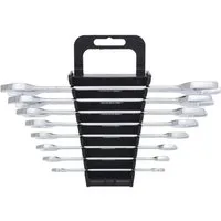 KS Tools Maulschlüssel Doppel-Maulschlüssel-Satz, 8-tlg, 6x7-20x22mm 517.0148