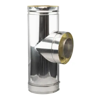Bertrams Schornsteinanschlussstück 22SA87-FU130 87° - FU, Ø 130 mm