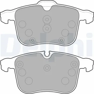 Delphi Bremsbel?ge vorne Opel Signum Vectra Saab 9-3 9-3x