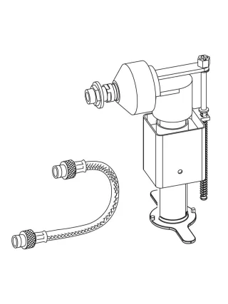 Mepa Füllventil-Set UP-Spül-, kasten Sanicontrol Typ A31, 590265 590265