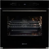 BAUKNECHT Backofen BBI78HT1SK, mit 1-fach-Teleskopauszug, Hydrolyse, 310°C Pizza-Funktion – wie frisch aus dem Steinofen, AirFry-Funktion