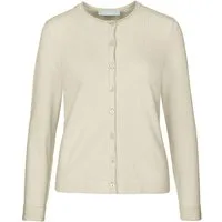 bianca Strickjacke RANIS in trendigem Feinstrick mit Lurex-Details
