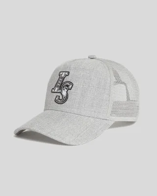 Lyle & Scott Patch Baseballkappe - Grau