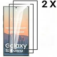 OLi Schutzfolie 2X 9D mit Ränder Displayschutzglas für Samsung Galaxy S25 Ultra, (Spar-Set 2in 1, 2-St), Stoßfeste Panzer Schutz Glass Kratzfest
