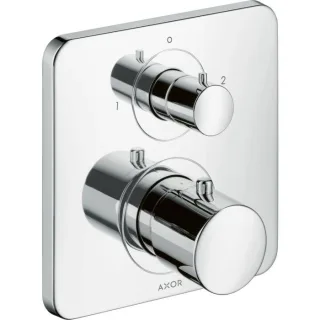 hansgrohe Axor Citterio M Fertigmontageset 34725000 Unterputz-Thermostat, mit Ab- und Umstellventil, chrom